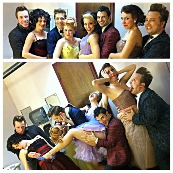 Photo Flash: Saturday Intermission Pics, June 8 - KINKY BOOTS, BOOK OF MORMON and More Prep for the Tonys!  Image