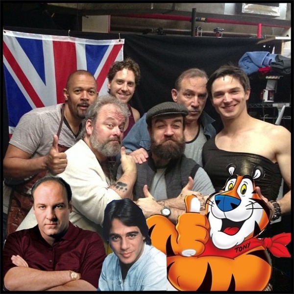 Photo Flash: Saturday Intermission Pics, June 8 - KINKY BOOTS, BOOK OF MORMON and More Prep for the Tonys!  Image