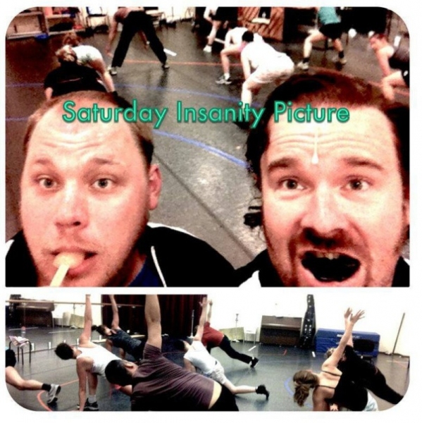 Photo Flash: Saturday Intermission Pics, June 8 - KINKY BOOTS, BOOK OF MORMON and More Prep for the Tonys!  Image