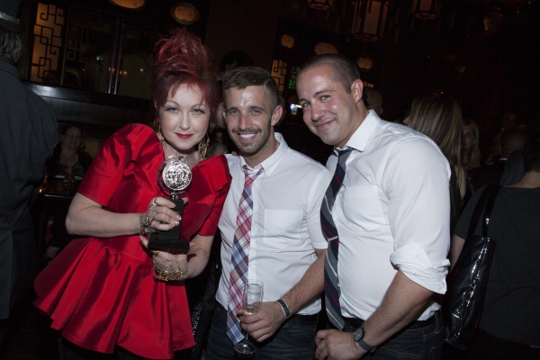 Cyndi Lauper and Thomas Recktenwald Photo