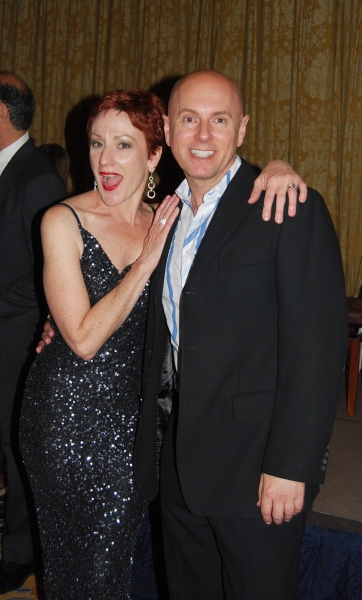 Lisa Vroman (Phantom of the Opera, Les Miserables, Aspects of Love) and Michael Willi Photo