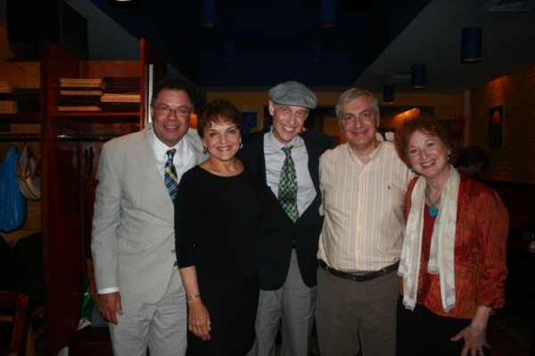 Steve Sagman, Priscilla Lopez, Eric H. Weinberger, Vincent Fanuele and Elaine Bromka Photo