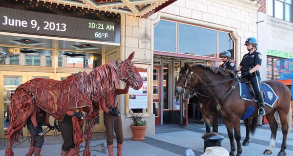 Photo Flash: WAR HORSE's Joey Visits the UK, US, Germany and Australia Image