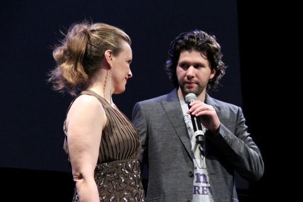 Balagan Theatre Artistic Director Louis Hobson introduces Alice Ripley as Margaret Wh Photo