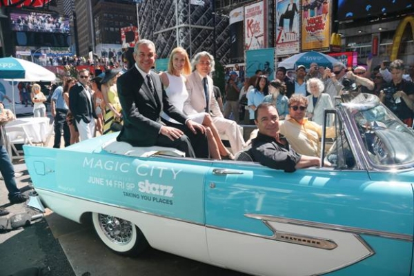 Photo Flash: Starz Brings Miami Beach to Times Square with MAGIC CITY Event Image