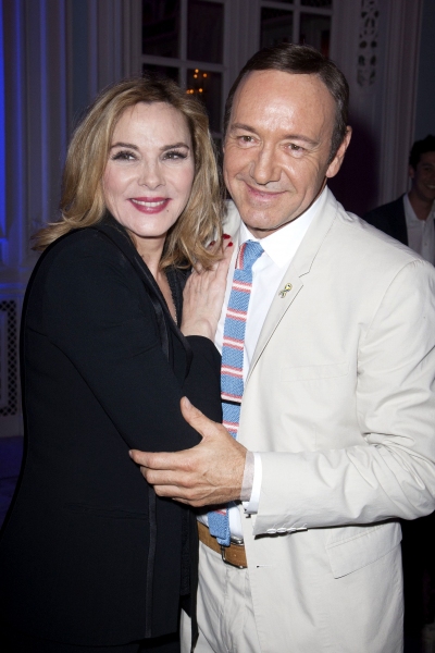 Kim Cattrall (Alexandra Del Lago) and Kevin Spacey (Artistic Director)''Sweet Bird of Photo