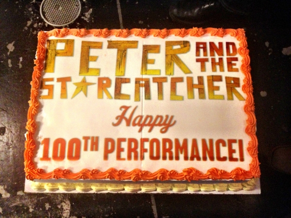 Photo Flash: PETER AND THE STARCATCHER Celebrates 100th Show at New World Stages 
