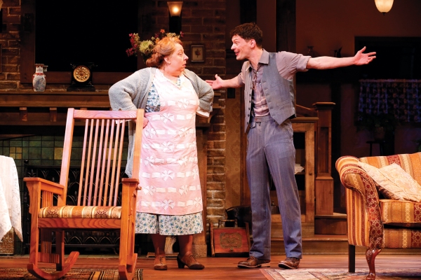 Photo Flash: First Look at Jayne Houdyshell, Will Rogers and More in Westport Country Playhouse's THE SHOW-OFF Image