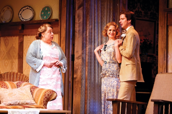 Photo Flash: First Look at Jayne Houdyshell, Will Rogers and More in Westport Country Playhouse's THE SHOW-OFF Image