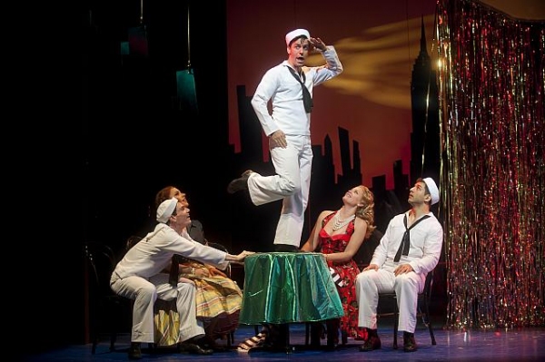 Photo Flash: First Look at Jay Armstrong Johnson, Alysha Umphress and More in Barrington Stage's ON THE TOWN Image