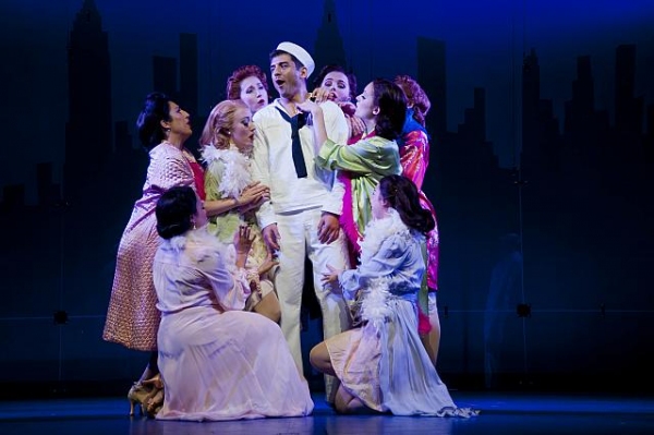 Photo Flash: First Look at Jay Armstrong Johnson, Alysha Umphress and More in Barrington Stage's ON THE TOWN Image