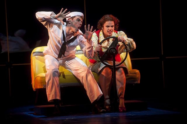 Photo Flash: First Look at Jay Armstrong Johnson, Alysha Umphress and More in Barrington Stage's ON THE TOWN Image