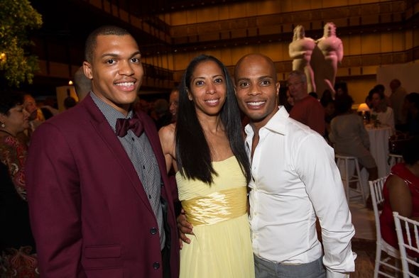 Jamar Mills, Lisa Johnson Willingham and Vernard Gilmore Photo