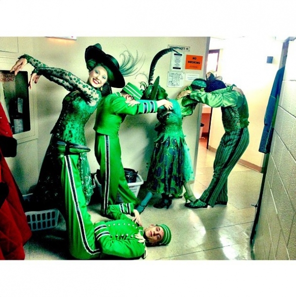 Photo Flash: Saturday Intermission Pics, June 15 - NICE WORK's Last SIP, Toronto's WIZARD OF OZ Hits 200 Shows and More! Image