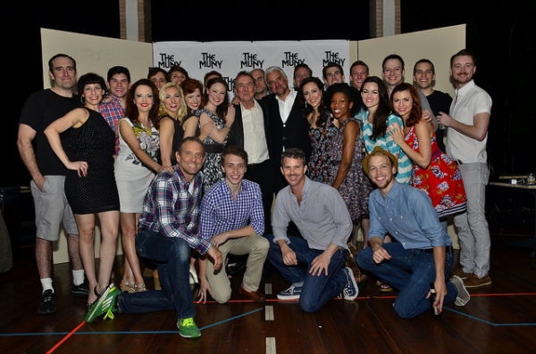Photo Flash: Eric Idle Surprises the Muny's SPAMALOT Cast on Opening Night!  Image
