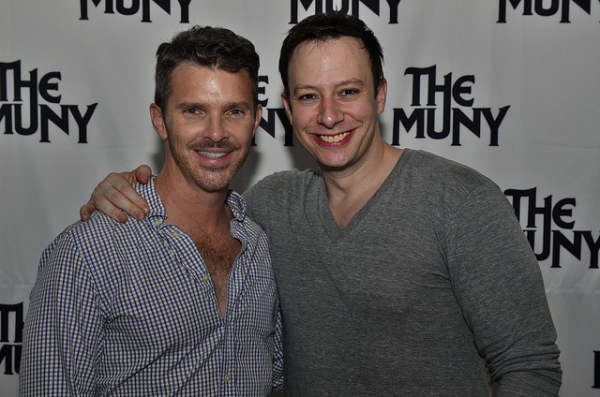 Photo Flash: Eric Idle Surprises the Muny's SPAMALOT Cast on Opening Night!  Image