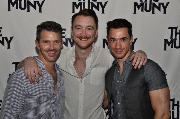 Photo Flash: Eric Idle Surprises the Muny's SPAMALOT Cast on Opening Night!  Image