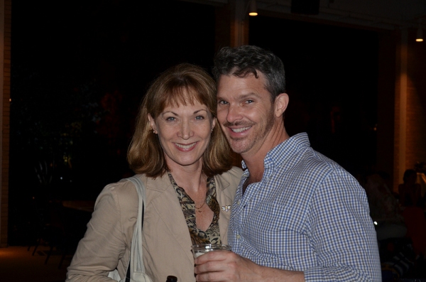 Photo Flash: Eric Idle Surprises the Muny's SPAMALOT Cast on Opening Night!  Image