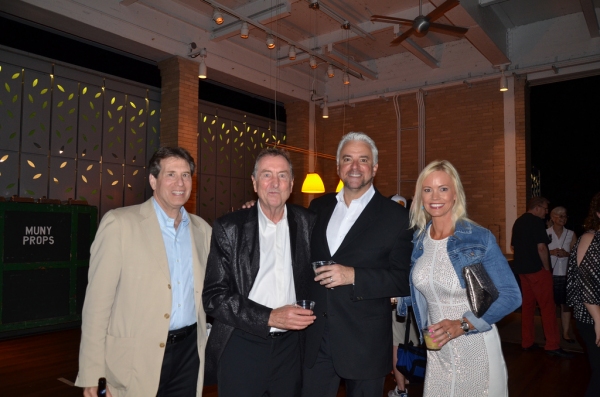 Photo Flash: Eric Idle Surprises the Muny's SPAMALOT Cast on Opening Night!  Image