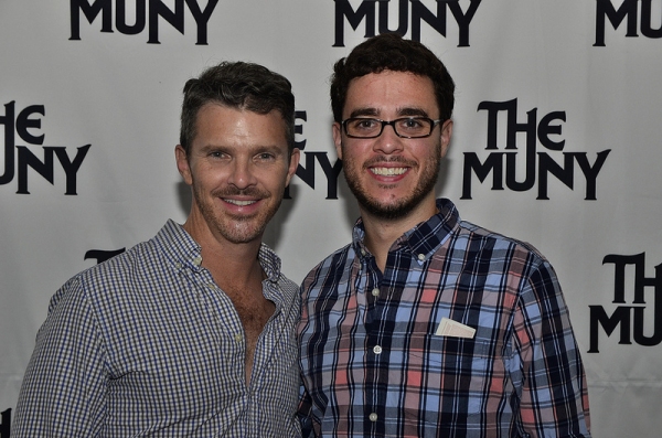Photo Flash: Eric Idle Surprises the Muny's SPAMALOT Cast on Opening Night!  Image