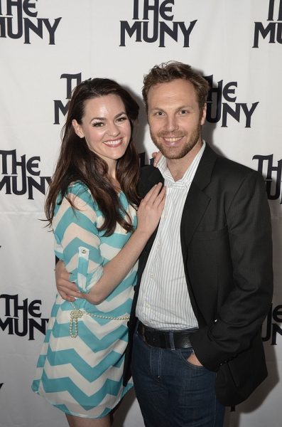 Photo Flash: Eric Idle Surprises the Muny's SPAMALOT Cast on Opening Night!  Image