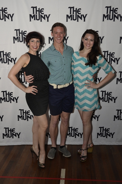 Photo Flash: Eric Idle Surprises the Muny's SPAMALOT Cast on Opening Night!  Image