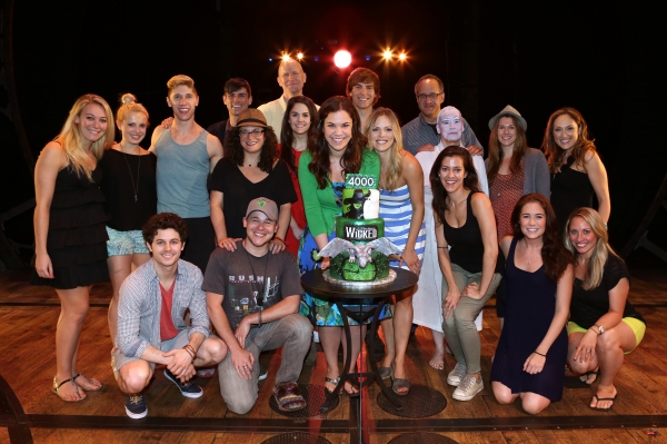 Photo Coverage: Lindsay Mendez, Derek Klena & Cast of WICKED Celebrate 4,000th Performance! Image