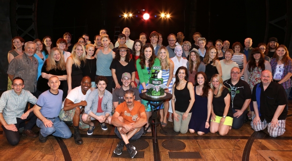 Photo Coverage: Lindsay Mendez, Derek Klena & Cast of WICKED Celebrate 4,000th Performance! Image