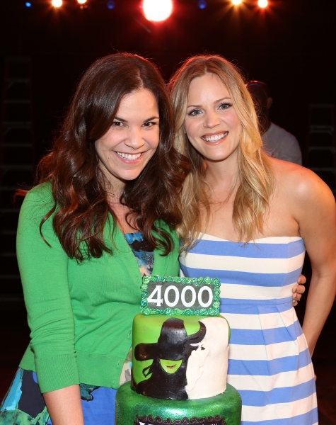 Photo Coverage: Lindsay Mendez, Derek Klena & Cast of WICKED Celebrate 4,000th Performance! Image