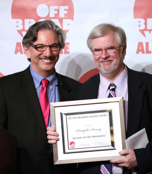 Peter Breger; Playwright Christopher Durang Photo