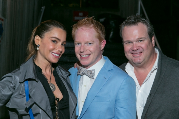Photo Flash: Hamish Linklater, Jesse Tyler Ferguson & More Celebrate COMEDY OF ERRORS Opening Night in the Park!  Image