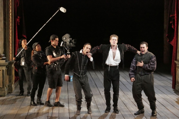 Photo Flash: First Look at John Lavelle, Jay Whittaker and More in Old Globe's ROSENCRANTZ AND GUILDENSTERN ARE DEAD Image