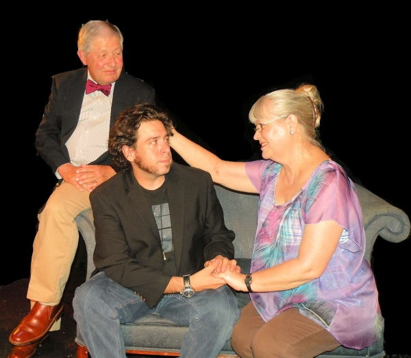 Lawrence (Robert Lowe) and Roxanne (Tanya Terry) discuss events of the past with thei Photo