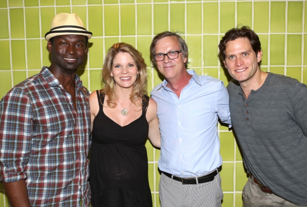 Todd Haynes visits Isaiah Johnson; Kellie O''Hara;  Steven Pasquale and the cast Photo