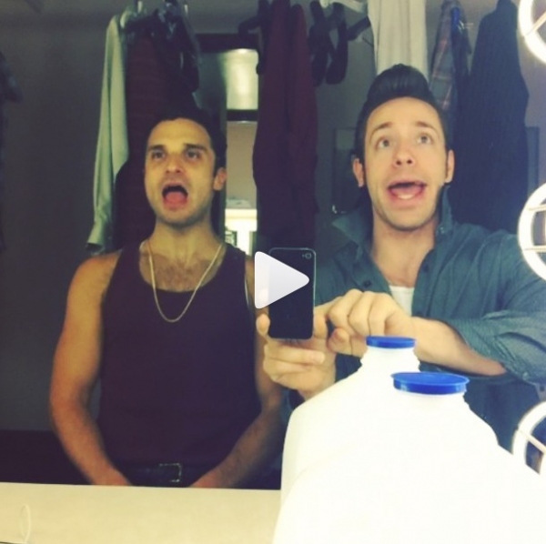 Photo Flash: Saturday Intermission Pics, June 22 - THE FANTASTICKS, PIPPIN and More Strip Down for BROADWAY BARES!  Image