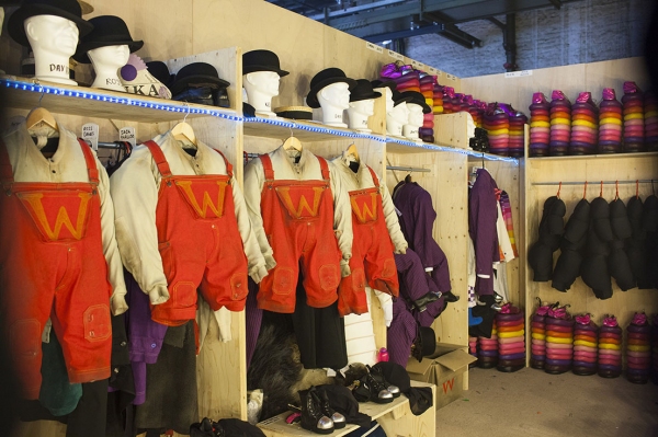 Photo Flash: Behind the Scenes of CHARLIE AND THE CHOCOLATE FACTORY 