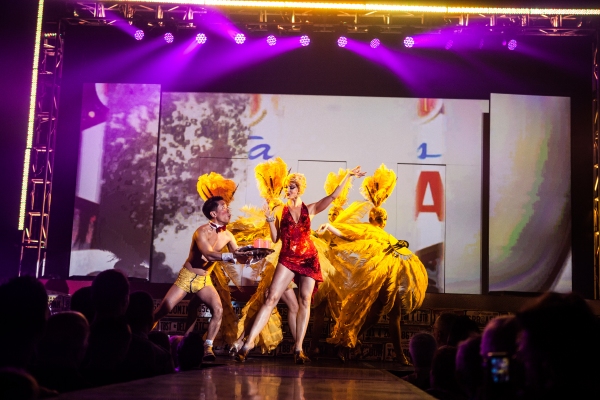 Exclusive Photos: An Extended Look Inside BROADWAY BARES 23: UNITED STRIPS OF AMERICA- Jerry Mitchell, Adam Lambert, Andy Cohen & More!  Image