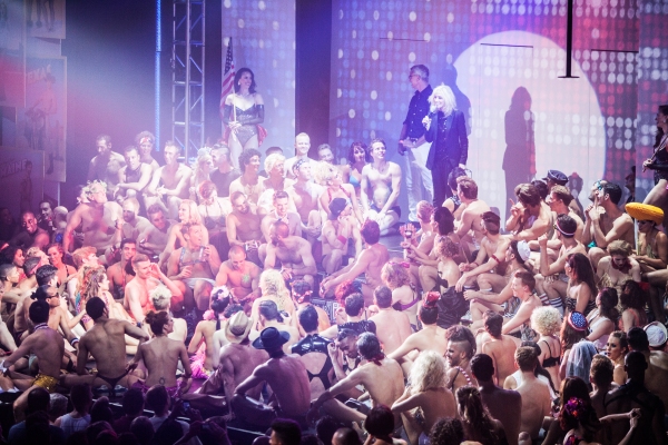 Exclusive Photos: An Extended Look Inside BROADWAY BARES 23: UNITED STRIPS OF AMERICA- Jerry Mitchell, Adam Lambert, Andy Cohen & More!  Image