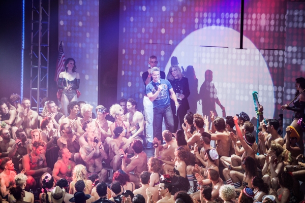 Exclusive Photos: An Extended Look Inside BROADWAY BARES 23: UNITED STRIPS OF AMERICA- Jerry Mitchell, Adam Lambert, Andy Cohen & More!  Image