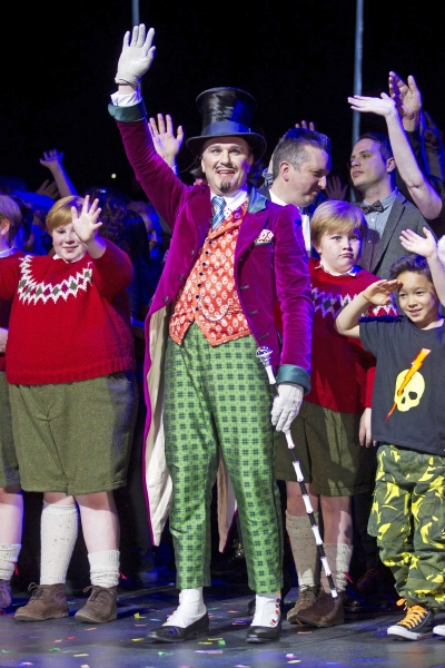 Photo Flash: CHARLIE AND THE CHOCOLATE FACTORY Celebrates Opening Night- Inside the Curtain Call & After Party!  Image