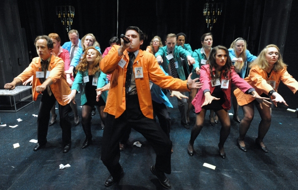 Photo Flash: Sneak Peek at PTP/NYC's THE CASTLE and SERIOUS MONEY 