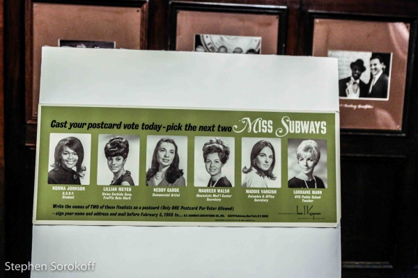 Photo Coverage: MISS SUBWAYS Come to Friars Club Image