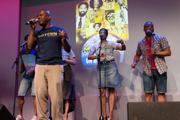 Photo Coverage: MOTOWN Cast Performs at the Apple Store! Image