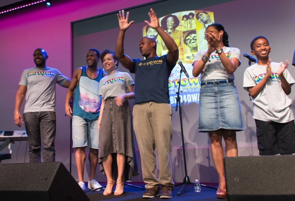 Photo Coverage: MOTOWN Cast Performs at the Apple Store! 