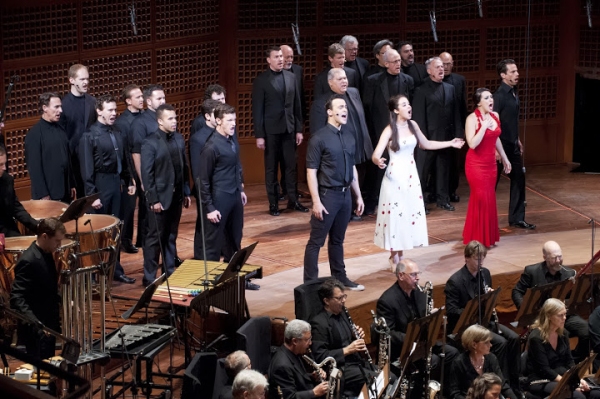 Photo Flash: First Look at Cheyenne Jackson, Alexandra Silber and More in SFS's WEST SIDE STORY Concert Image