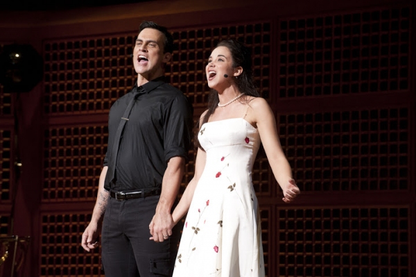 Cheyenne Jackson and Alexandra Silber Photo