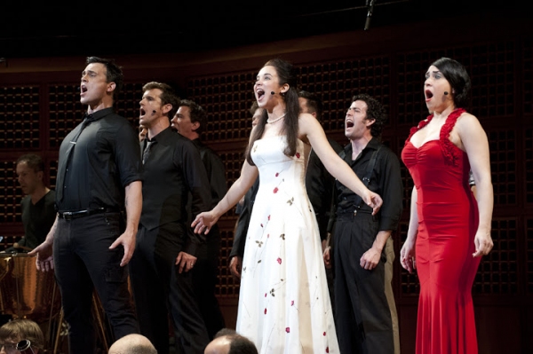 Photo Flash: First Look at Cheyenne Jackson, Alexandra Silber and More in SFS's WEST SIDE STORY Concert Image