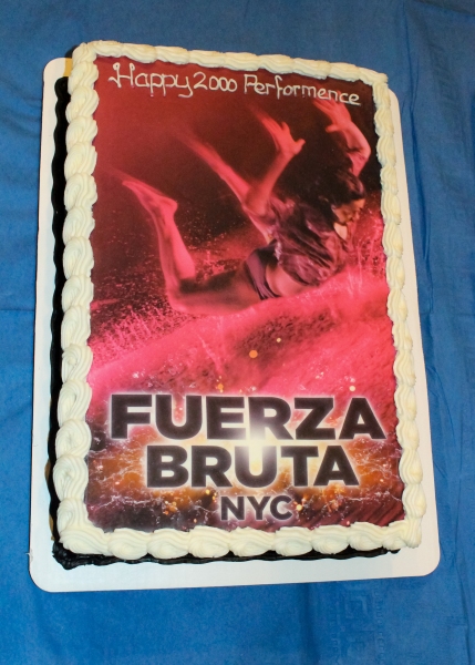 Photo Coverage: FUERZA BRUTA Celebrates 2000th Performance! 