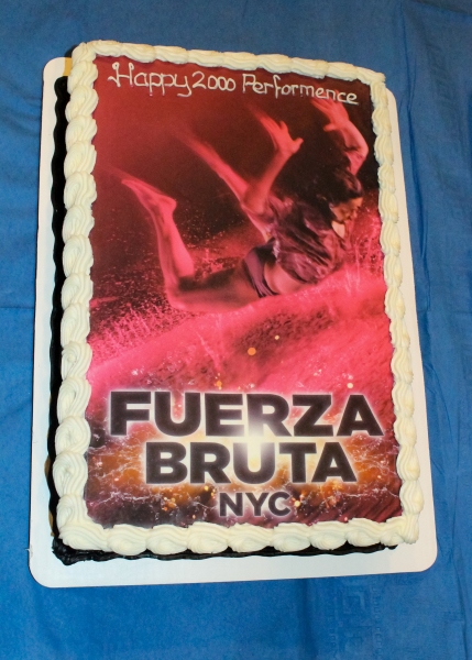 Photo Coverage: FUERZA BRUTA Celebrates 2000th Performance! Image