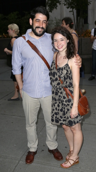 Evan Cabnet and Sarah Steele  Photo